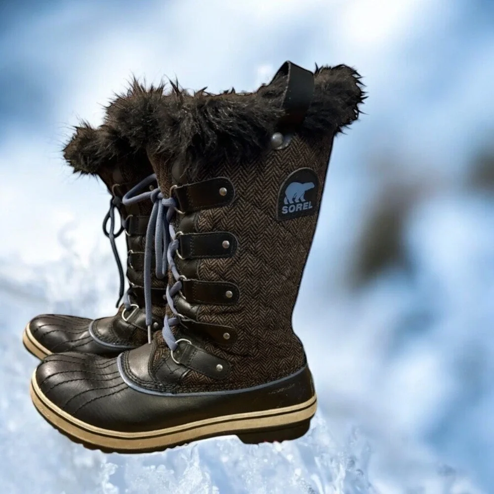 🔥Sorel Tofino💙 Size 10‎ Insulated Lace Up Winter/snow Boots  Waterproof